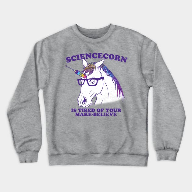 Sciencecorn Crewneck Sweatshirt by Hillary White Rabbit
